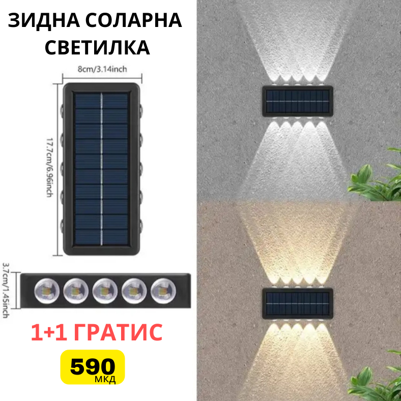 зидна соларна светика